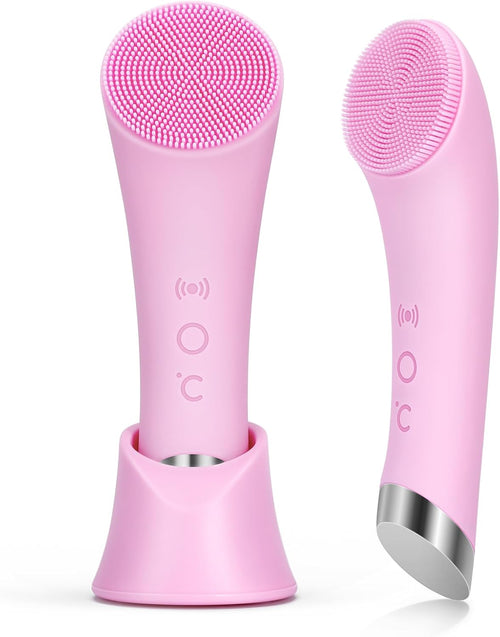 Facial Cleansing Brush Rechargeable Silicone Face Scrubber