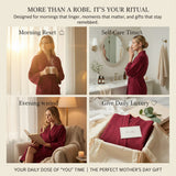 Cotton Waffle-Weave Spa Robe