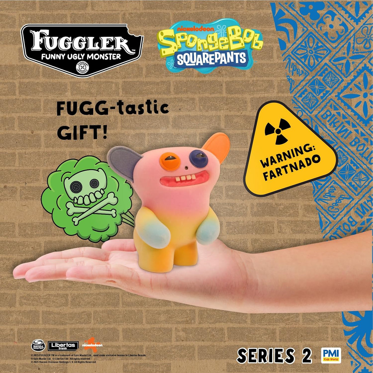 Fuggler Series 2 Farting Figure - Grin Grin (Officially Licensed)