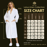 Cotton Waffle-Weave Spa Robe