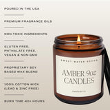 Patchouli Soy Wax Candle, Glass Jar