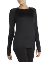 Women'S Plush-Warmth Crew-Neck Thermal Base-Layer Top