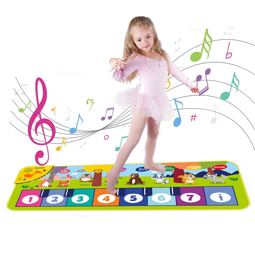 Kids Piano Floor Mat — Musical Dance & Keyboard Mat