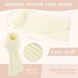 Women'S 3-In-1 Beanie, Scarf & Touchscreen Glove Set