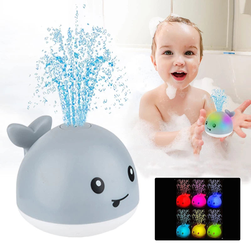 Baby Light-Up Bath Toys — Whale Automatic Sprinkler