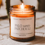 Patchouli Soy Wax Candle, Glass Jar