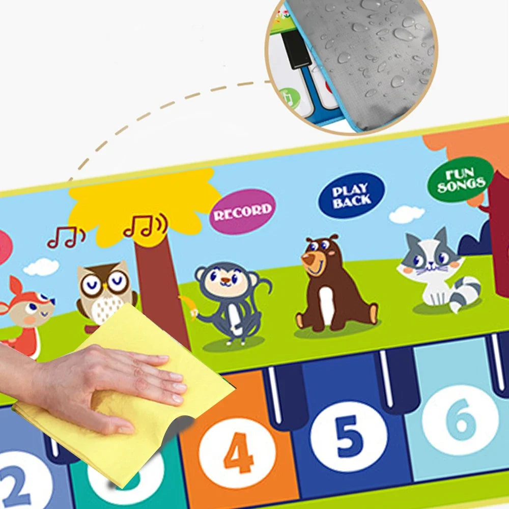 Kids Piano Floor Mat — Musical Dance & Keyboard Mat