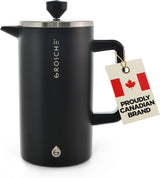 Large 8-Cup Stainless-Steel French Press Coffee Maker, 34Oz