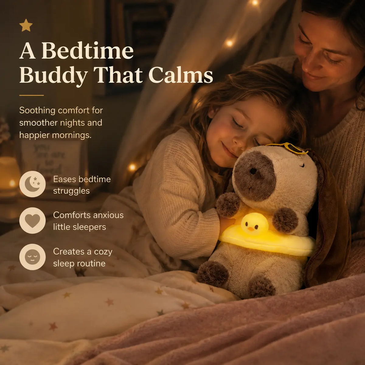 Breathing Capybara Plush Toy
