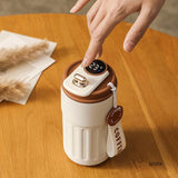 LED digital temperature display stainless steel coffee mug