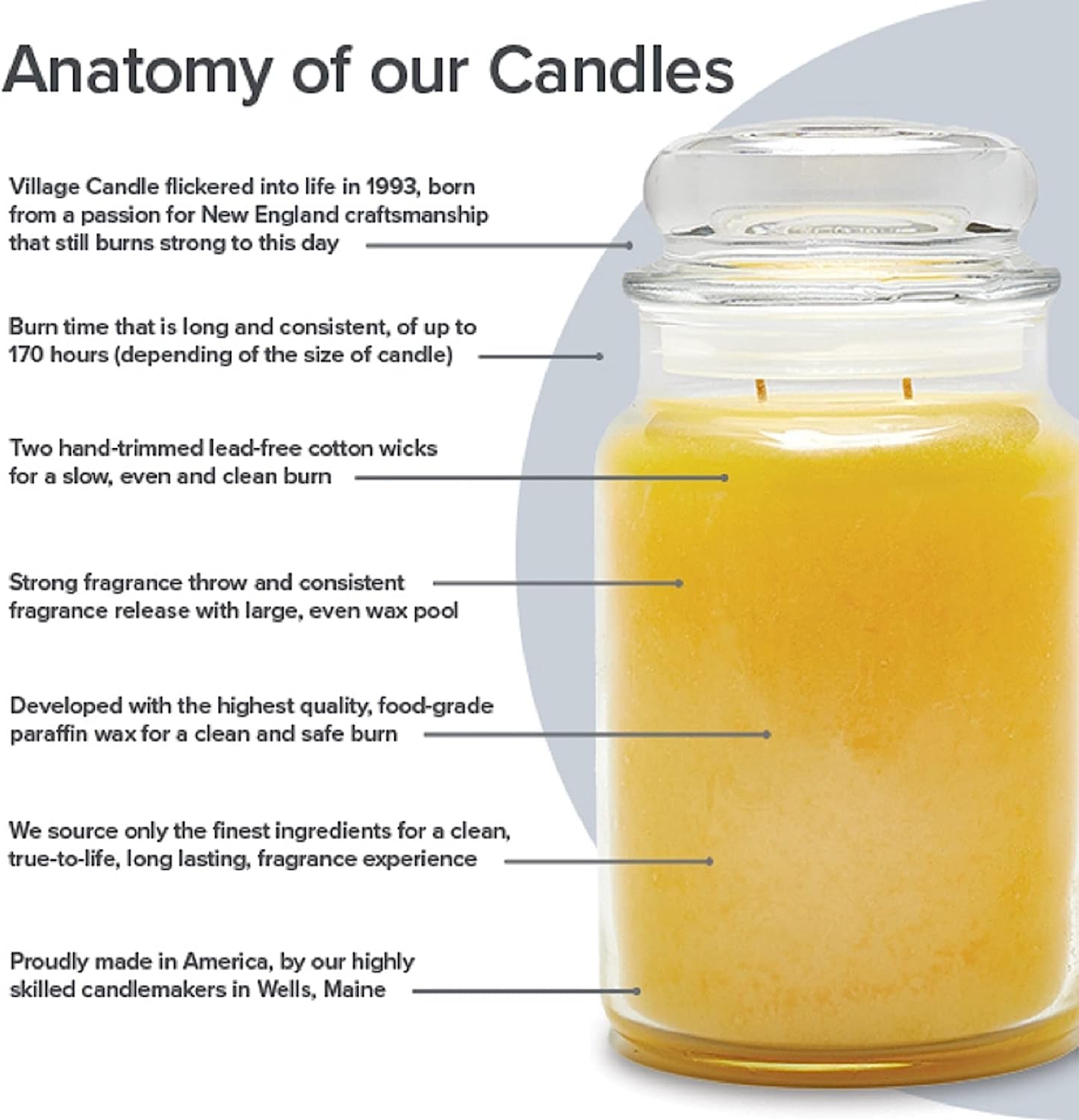 Coffee Bean Soy Wax Candle in Glass Jar, 21Oz