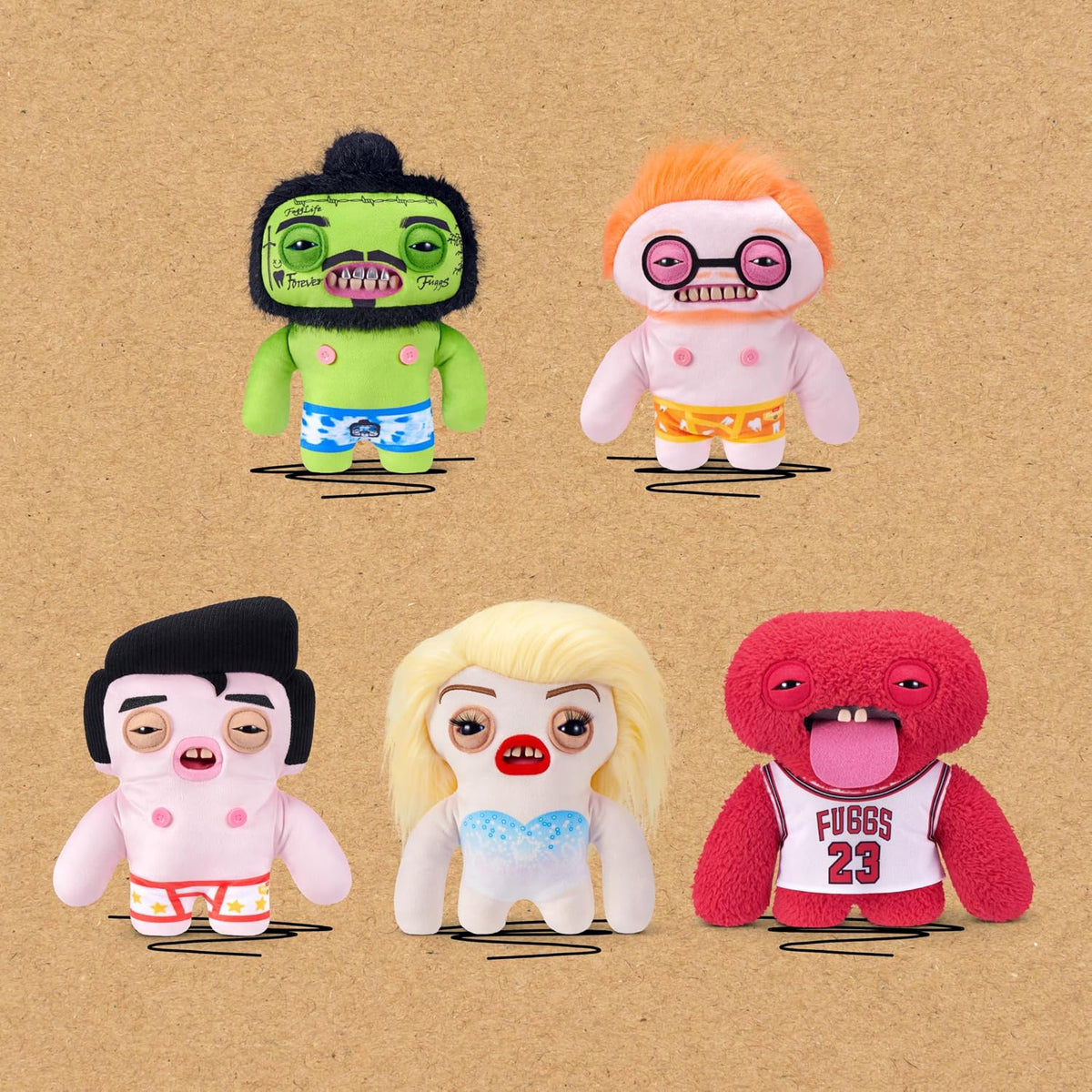 Fuggler Fugg Stars 9-Inch Plush - Chunky Mcdunky (By ZURU)