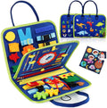 Montessori Busy Board — Toddler Sensory Activity Board
