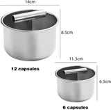 6/12 Holes Press Type Stainless Steel Meatball Maker (12 Holes)