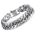316L Stainless Steel LA Cuban Link Chain Bracelet