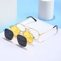 3-In-1 Magnetic Polarized Clip-On Sunglasses