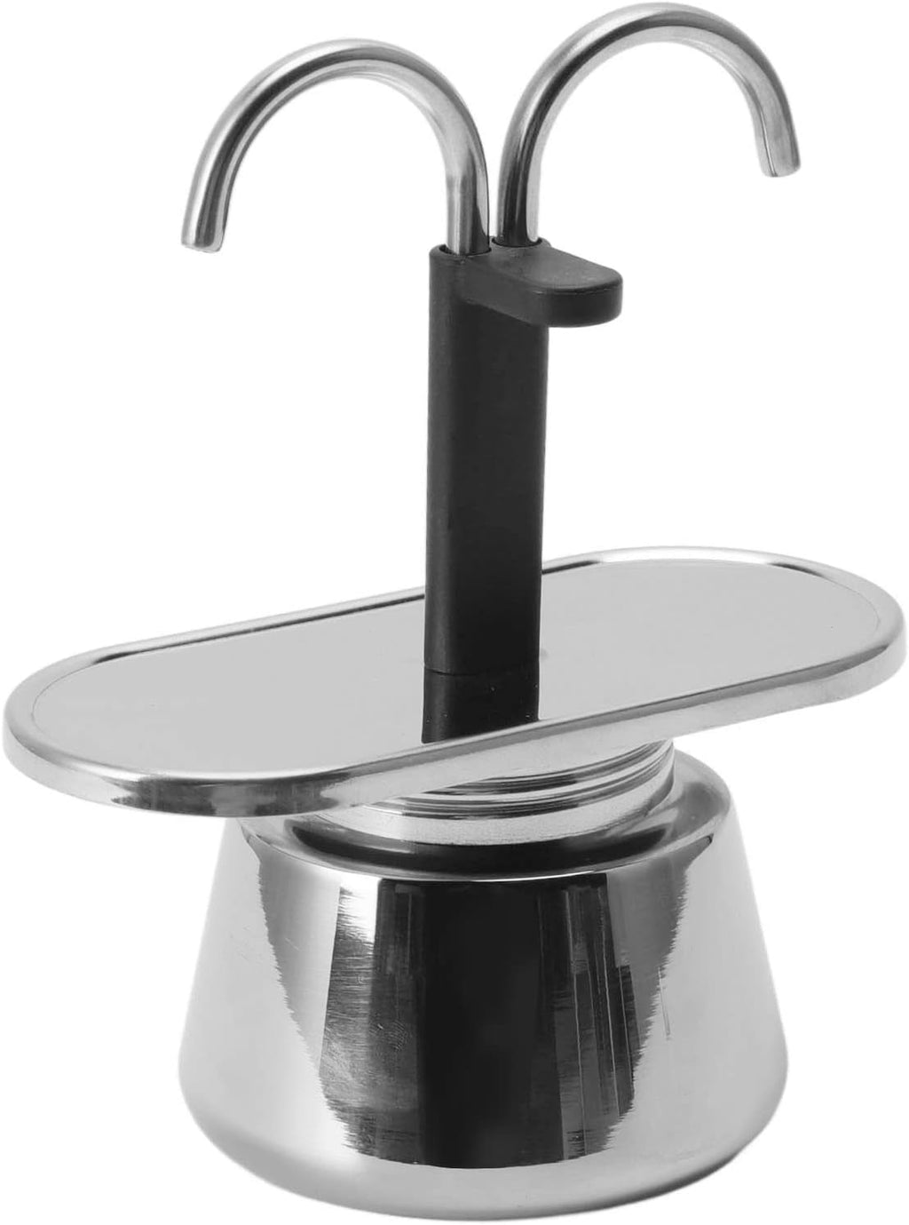 Moka Pot, 100Ml Stainless Steel Mini 2 Cup Stovetop Coffee Maker