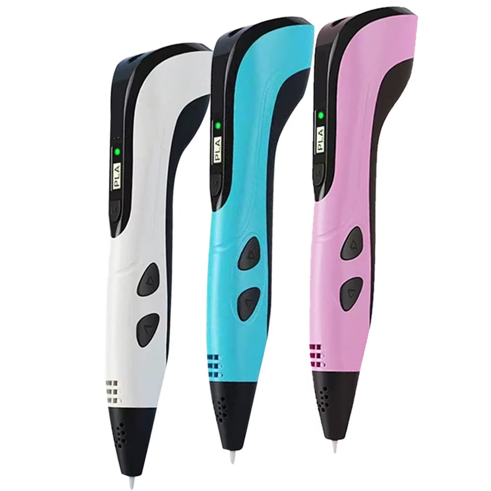 3D Printing Pen — DIY Kids Drawing Pen with LCD Screen