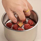 6/12 Holes Press Type Stainless Steel Meatball Maker (12 Holes)