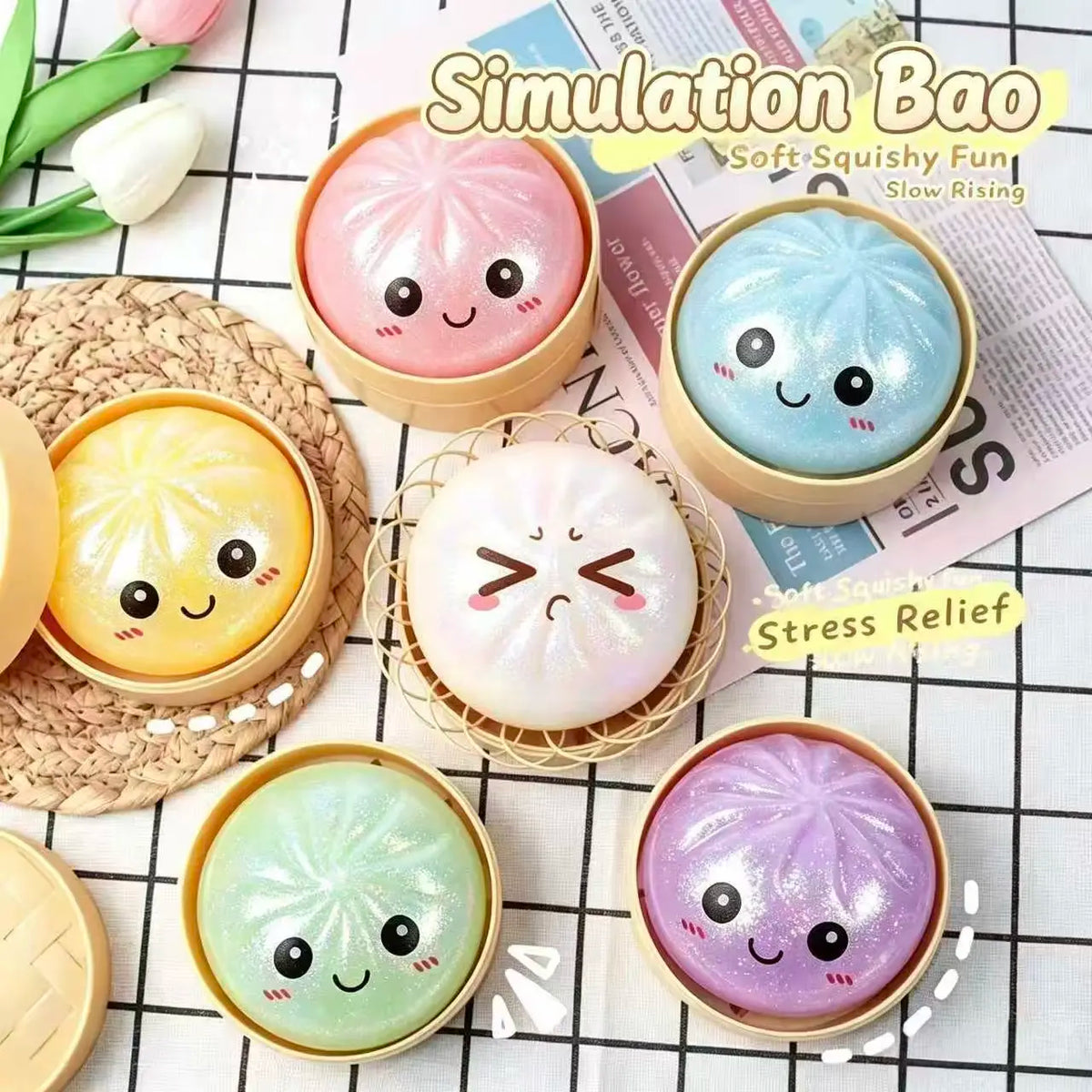 Squishy Dumpling Toy