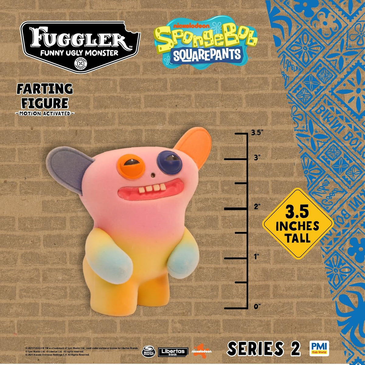 Fuggler Series 2 Farting Figure - Grin Grin (Officially Licensed)