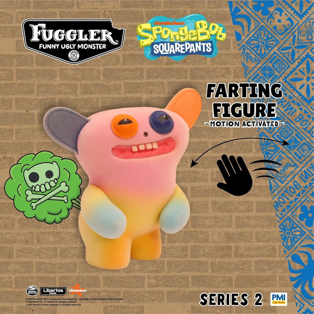 Fuggler Series 2 Farting Figure - Grin Grin (Officially Licensed)