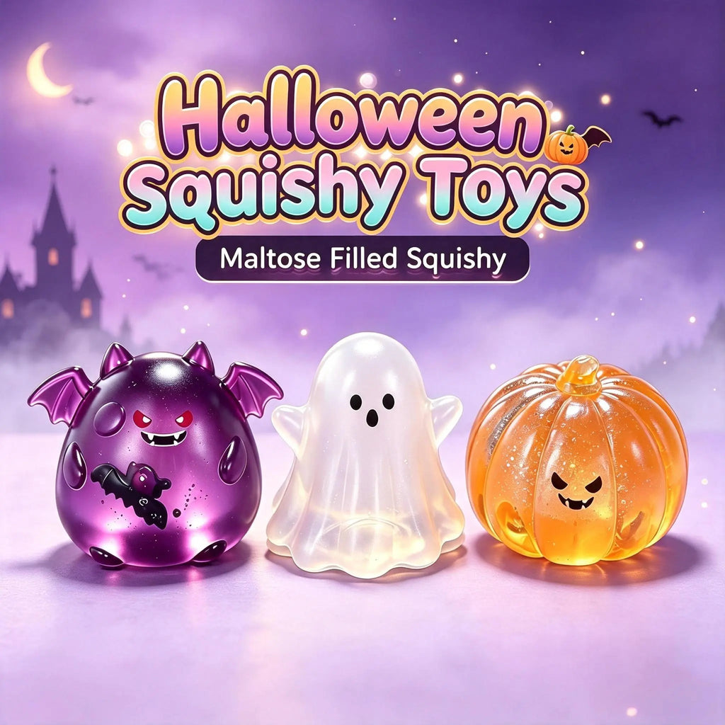Halloween Squishy Toy Set
