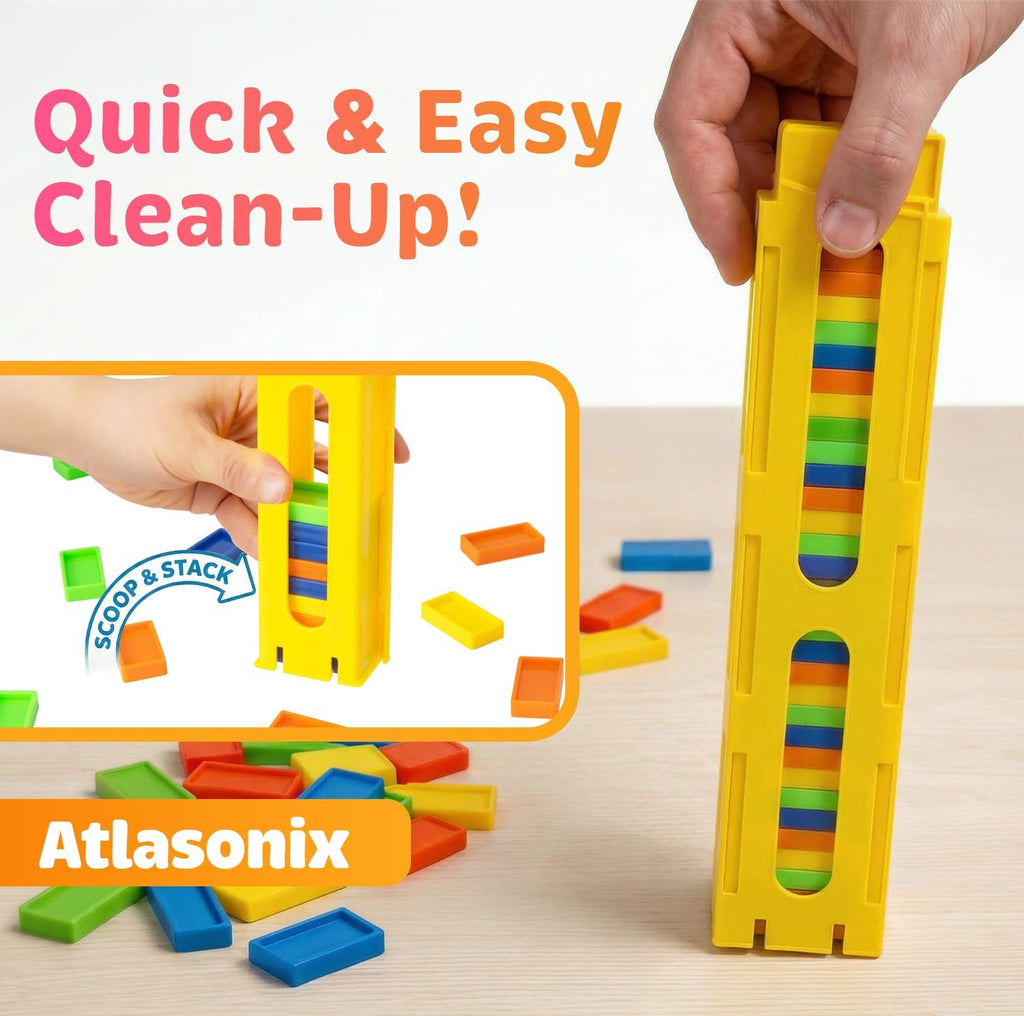 Automatic Domino Train STEM Toy