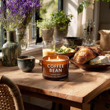 Coffee Bean Soy Wax Candle in Glass Jar, 12Oz