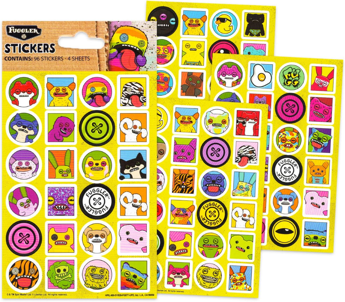 Sticker Party Favors 12-Pack (Officially Licensed)