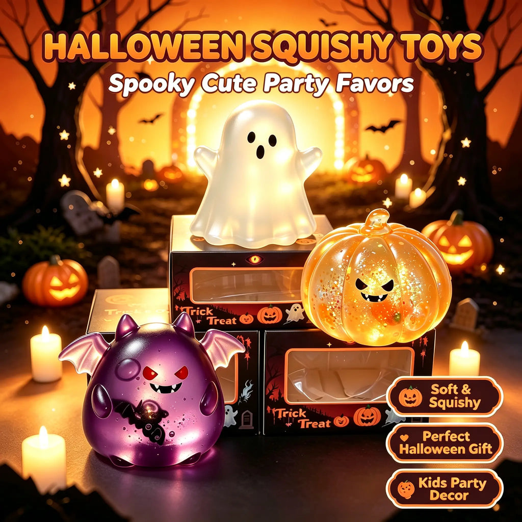 Halloween Squishy Toy Set