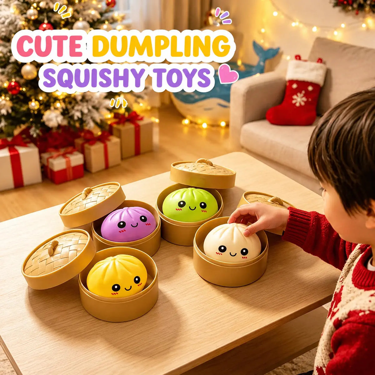 Squishy Dumpling Toy